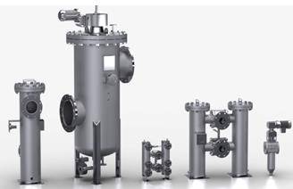 Hydraulic Duplex low-pressure filter